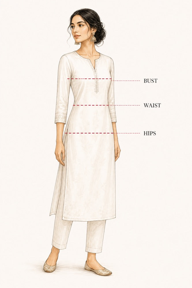 How to measure bust, waist, and hips